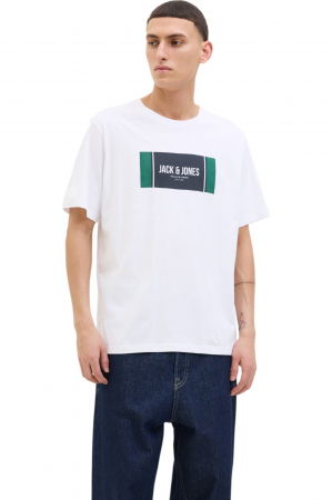 TRICOURI - Tricou JACK &JONES Hayato BTS LN - 12278508-White
