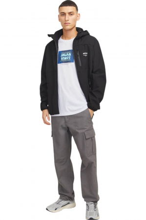 Tricou JACK &JONES Hudson - 12268477-White [3]