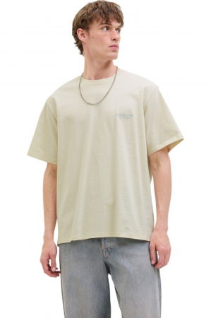 TRICOURI - Tricou JACK &JONES Hydra Photo - 12276825-Antique White