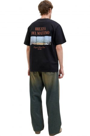 Tricou JACK &JONES Hydra Photo - 12276825-Black [1]