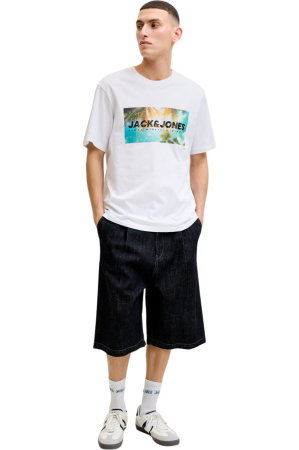 Tricou JACK &JONES Indiana SS LN - 12288112-Bright White [4]
