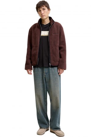 Tricou JACK &JONES Inwood Block Branding - 12283628-Black [3]