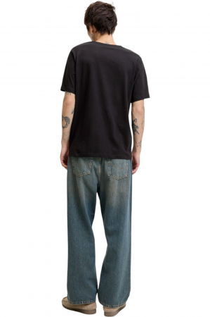 Tricou JACK &JONES Inwood Block Branding - 12283628-Black [1]