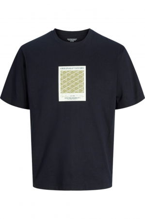 TRICOURI - Tricou JACK &JONES Islington AOP - 12273019-Black