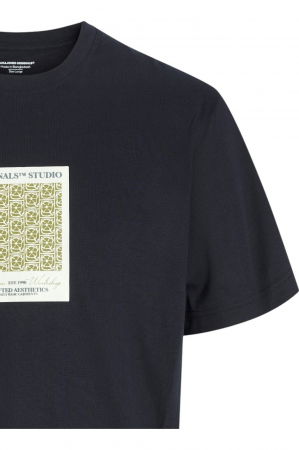 Tricou JACK &JONES Islington AOP - 12273019-Black [2]