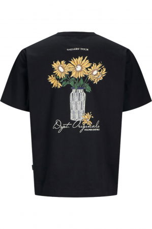 Tricou JACK &JONES Islington Back - 12273015-Black [1]