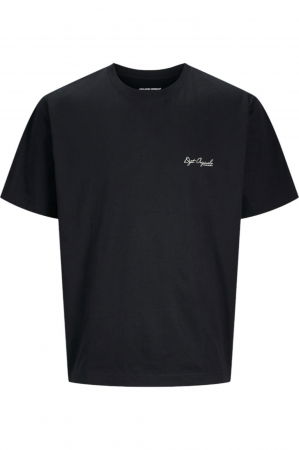 BĂRBAŢI - Tricou JACK &JONES Islington Back - 12273015-Black