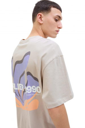 Tricou JACK &JONES James - 12268471-Moonbeam [2]