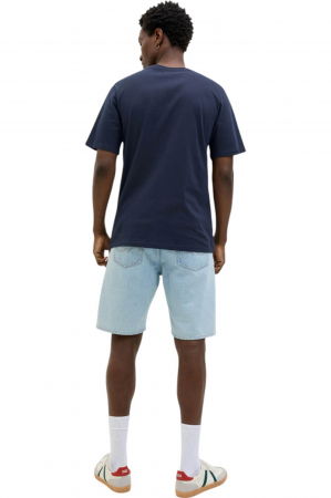 Tricou JACK &JONES Jaxon LN - 12269390-Sky Captain [1]