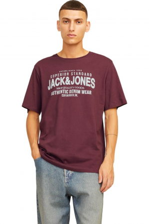Tricou JACK &JONES Jeans - 12256779-Wine [2]