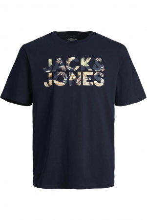 Tricou JACK &JONES Jeff Corp Logo - 12250683-Navy Blazer [0]