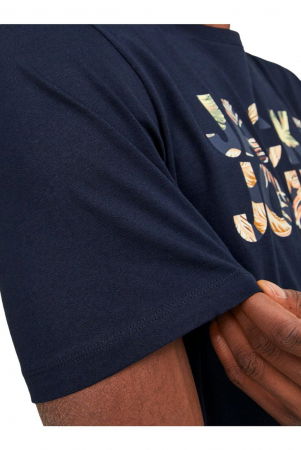 Tricou JACK &JONES Jeff Corp Logo - 12250683-Navy Blazer [2]