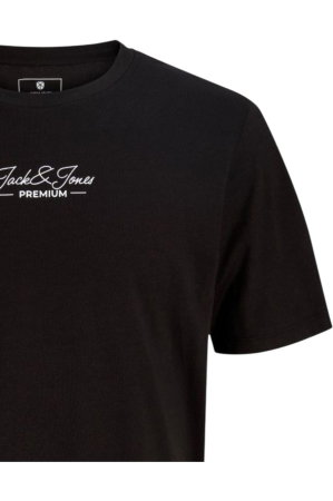 Tricou JACK &JONES Lalucas SS FST PLS - 12311936-Black [2]