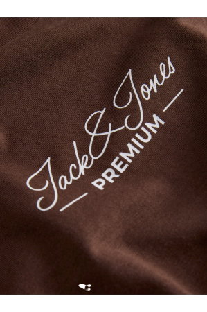 Tricou JACK &JONES Lalucas SS FST PLS - 12311936-Chocolate Martini [3]