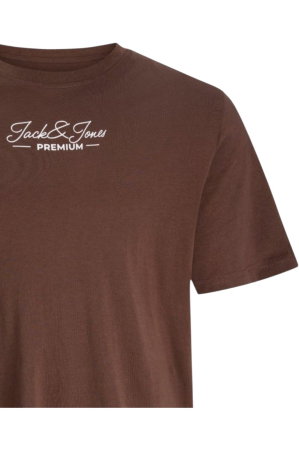 Tricou JACK &JONES Lalucas SS FST PLS - 12311936-Chocolate Martini [2]