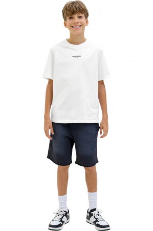 Tricou JACK &JONES Lido AOP Back Print JNR - 12278705-Bright White [3]