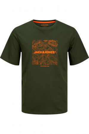 Tricou JACK &JONES Liner - 12256780-Kombu [0]