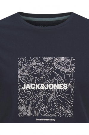 Tricou JACK &JONES Liner - 12256780-Navy Blazer [1]