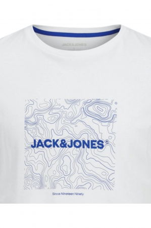 Tricou JACK &JONES Liner - 12256780-White [1]