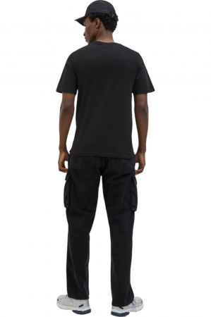 Tricou JACK &JONES Logan Summer Print - 12283825-Black [1]