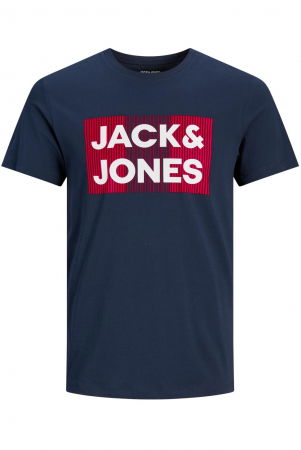 Tricou JACK &JONES Logo - 12151955-Navy Blazer [0]