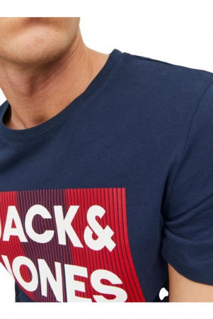 Tricou JACK &JONES Logo - 12151955-Navy Blazer [2]