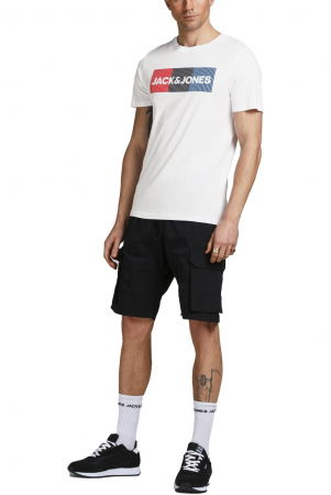 Tricou JACK &JONES Logo - 12151955-White [3]