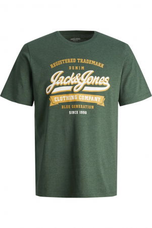 Tricou JACK &JONES Logo - 12246690-Dark Green [0]