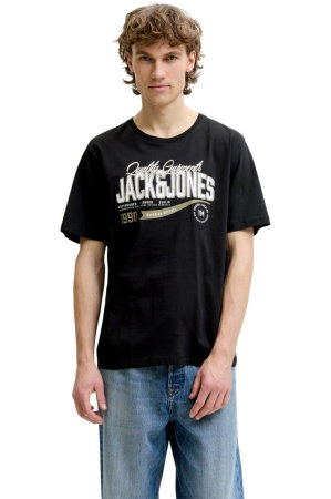 NOUTĂŢI - Tricou JACK &JONES Logo O-Neck SN - 12299017-Black