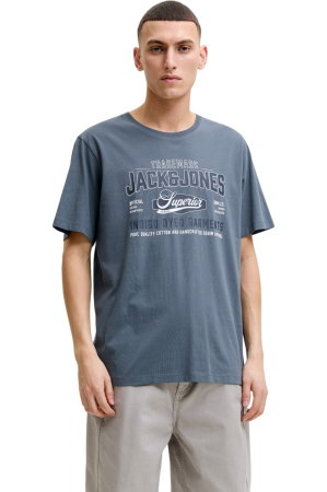 NOUTĂŢI - Tricou JACK &JONES Logo O-Neck SN - 12299017-Turbulence