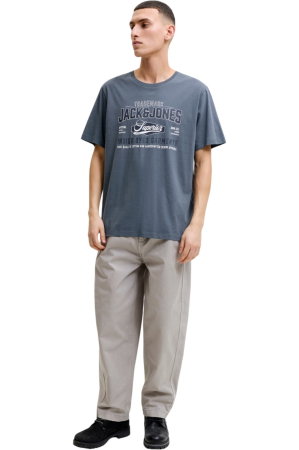 Tricou JACK &JONES Logo O-Neck SN - 12299017-Turbulence [4]