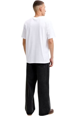 Tricou JACK &JONES Logo O-Neck SN - 12299017-White [1]
