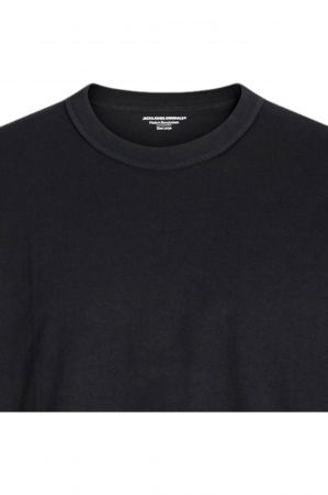 Tricou JACK &JONES Lucca Blank - 12276585-Black [1]