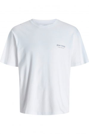 BĂRBAŢI - Tricou JACK &JONES Lucca Graphic - 12276601-Bright White