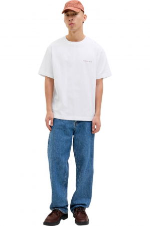 Tricou JACK &JONES Marrakesh Sketch - 12273388-Bright White [4]
