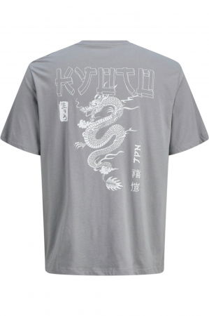 Tricou JACK &JONES Miko Crew - 12278533-Ultimate Grey [1]