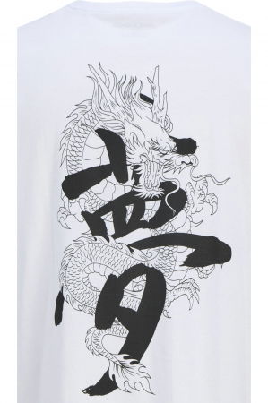 Tricou JACK &JONES Miko Crew JNR - 12279679-White [3]