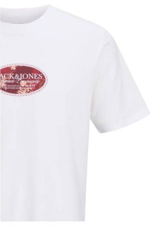 Tricou JACK &JONES Montauk Front - 12297890-Bright White [2]