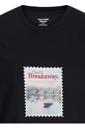 Tricou JACK &JONES Montauk Photo - 12290890-Black [1]