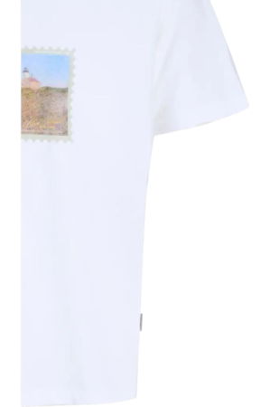 Tricou JACK &JONES Montauk Photo - 12290890-Bright White [1]