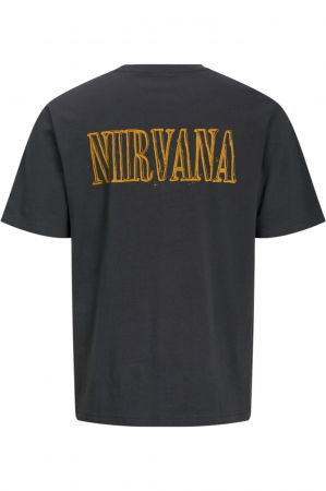 Tricou JACK &JONES Nirvana CN - 12291427-Asphalt [1]