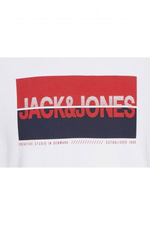 Tricou JACK &JONES Nolan - 12256804-White [3]