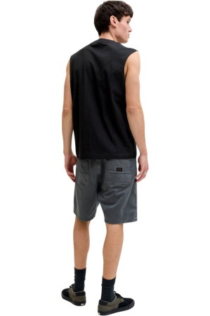 Tricou JACK &JONES Norrebro Emb SI LN - 12292009-Black [1]