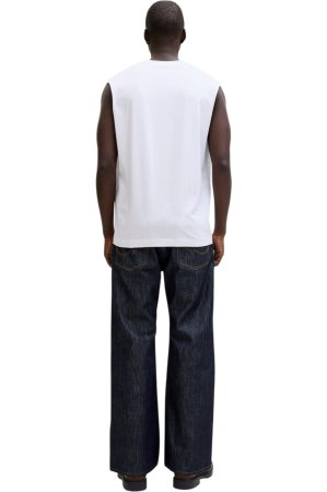 Tricou JACK &JONES Norrebro Emb SI LN - 12292009-Bright White [1]