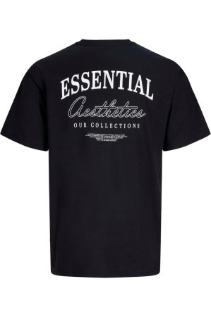 Tricou JACK &JONES Organic Relaxed Studio SN - 12299416-Black [1]