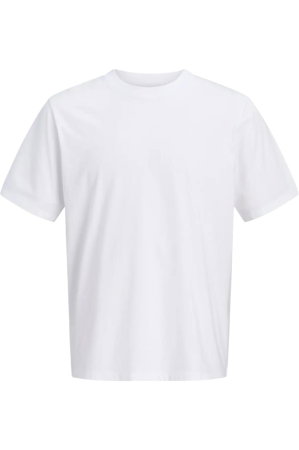 NOUTĂŢI - Tricou JACK &JONES Osaka Back Print Flower SS - 12297699-Bright White-F