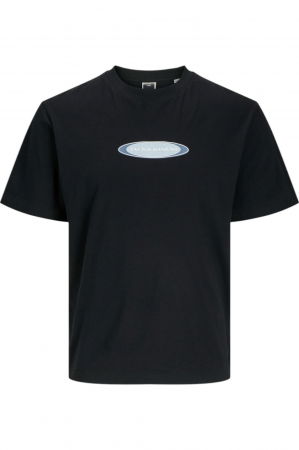 BĂRBAŢI - Tricou JACK &JONES Pacer Branding - 12273880-Black