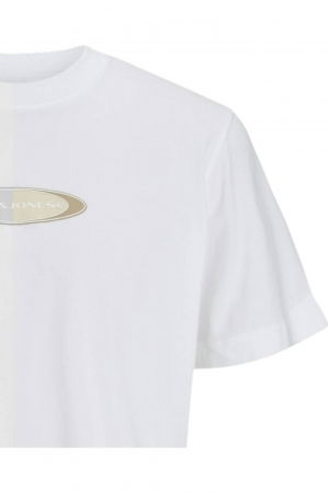 Tricou JACK &JONES Pacer Branding - 12273880-Bright White [3]
