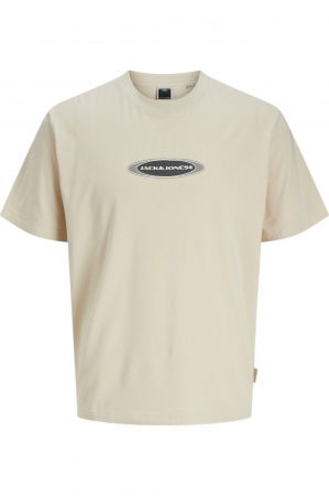 REDUCERI - Tricou JACK &JONES Pacer Branding - 12273880-Moonbeam