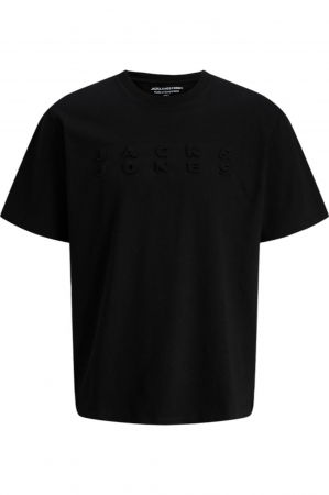 BĂRBAŢI - Tricou JACK &JONES Pacer Print - 12273295-Black